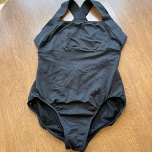 Black Motionwear Leotard.